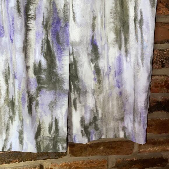 NWT Chico's Watermark Pull-On Printed Midi Skirt Women's size 0/4/Small - Picture 3 of 5